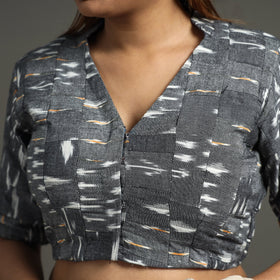 Pochampally Ikat Stitched Blouse
