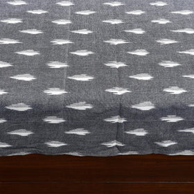 Grey - pochampally ikat with sanganeri patch cotton