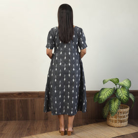 Pochampally Ikat Weave Cotton Dress 05 