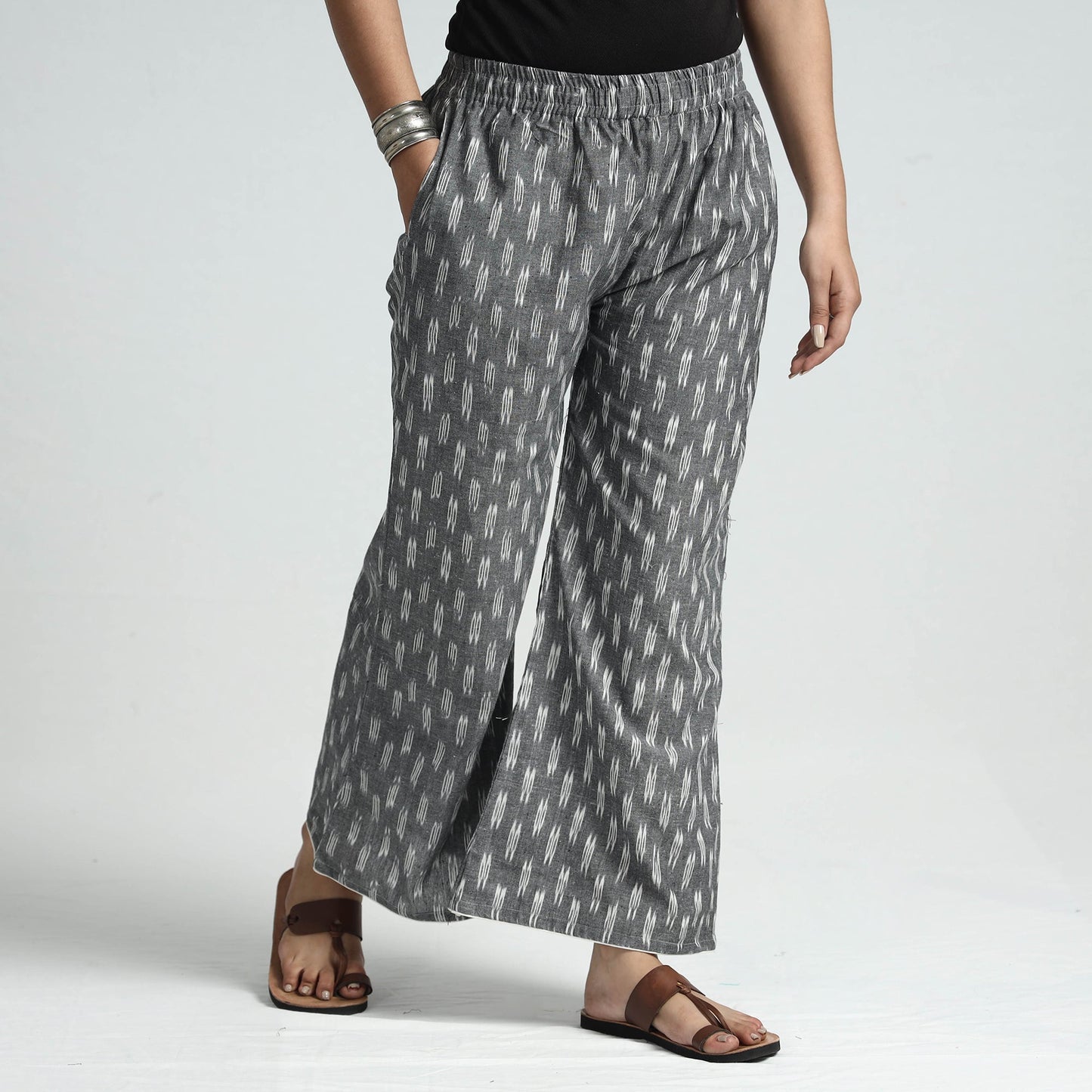 pochampally ikat palazzo