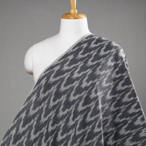 Pochampally ikat weave cotton fabric - handcrafted