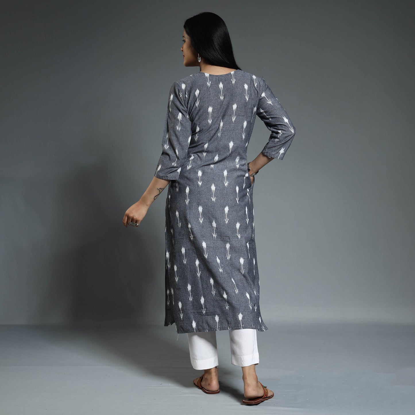 pochampally ikat kurta