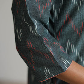 Buy Pochampally Ikat Weave Cotton Straight Kurta 31 Online at iTokri.com