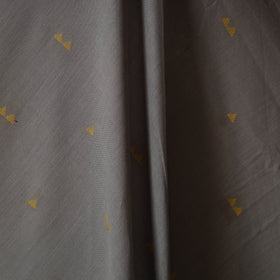 Grey - prewashed cotton jacquard fabric 19 - handcrafted