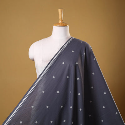 Grey - prewashed cotton jacquard weave fabric 09