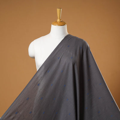 Grey - prewashed cotton jacquard weave fabric 13