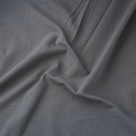 Grey Prewashed Cotton Plain Fabric