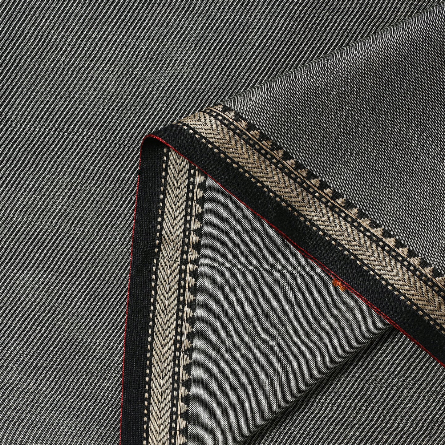 Dharwad Mercerised Cotton Fabric | Thread Border