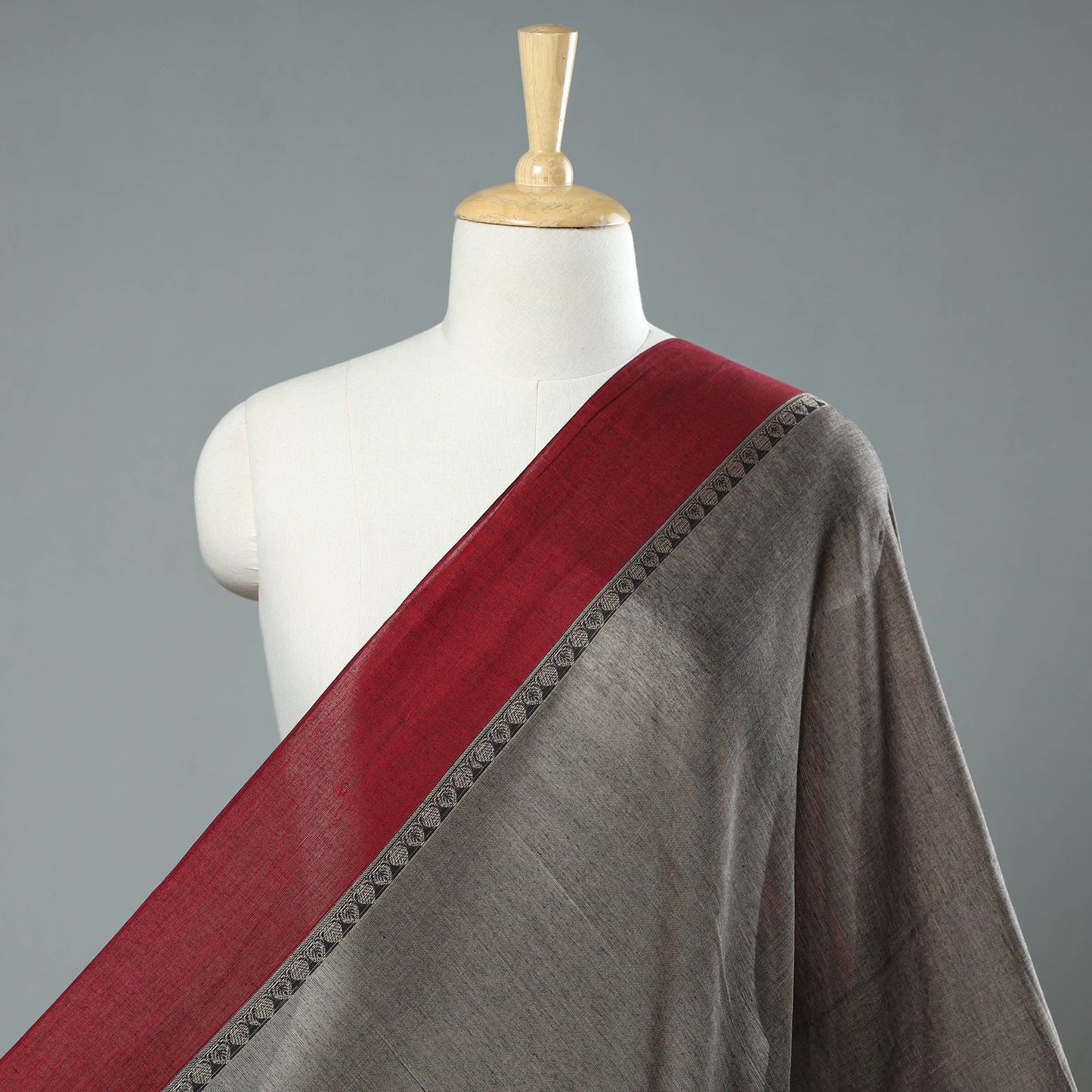 Dharwad Mercerised Cotton Fabric | Thread Border