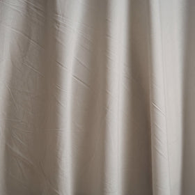 Grey - prewashed dyed cotton plain fabric 36 - handcrafted