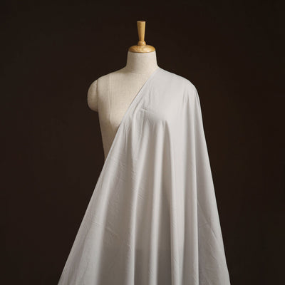 Grey - prewashed dyed cotton plain fabric 36 - handcrafted