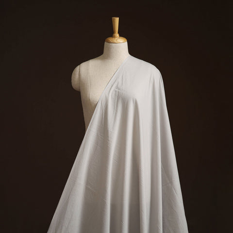 Grey - prewashed dyed cotton plain fabric 36 - handcrafted