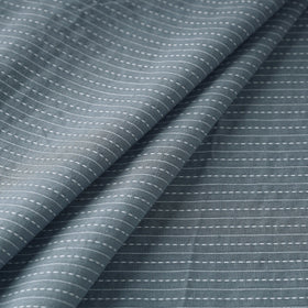  Prewashed Running Stitch Cotton Fabric 07 