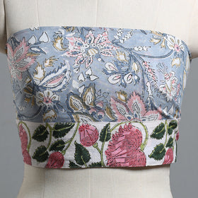 Buy Block Printed Cotton Blouse Piece 79 Online at iTokri.com