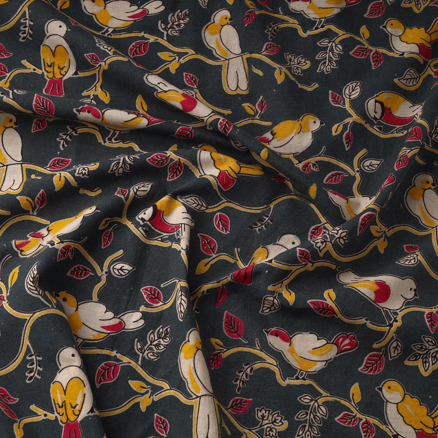 Buy Printed Cotton Kalamkari Fabric Online