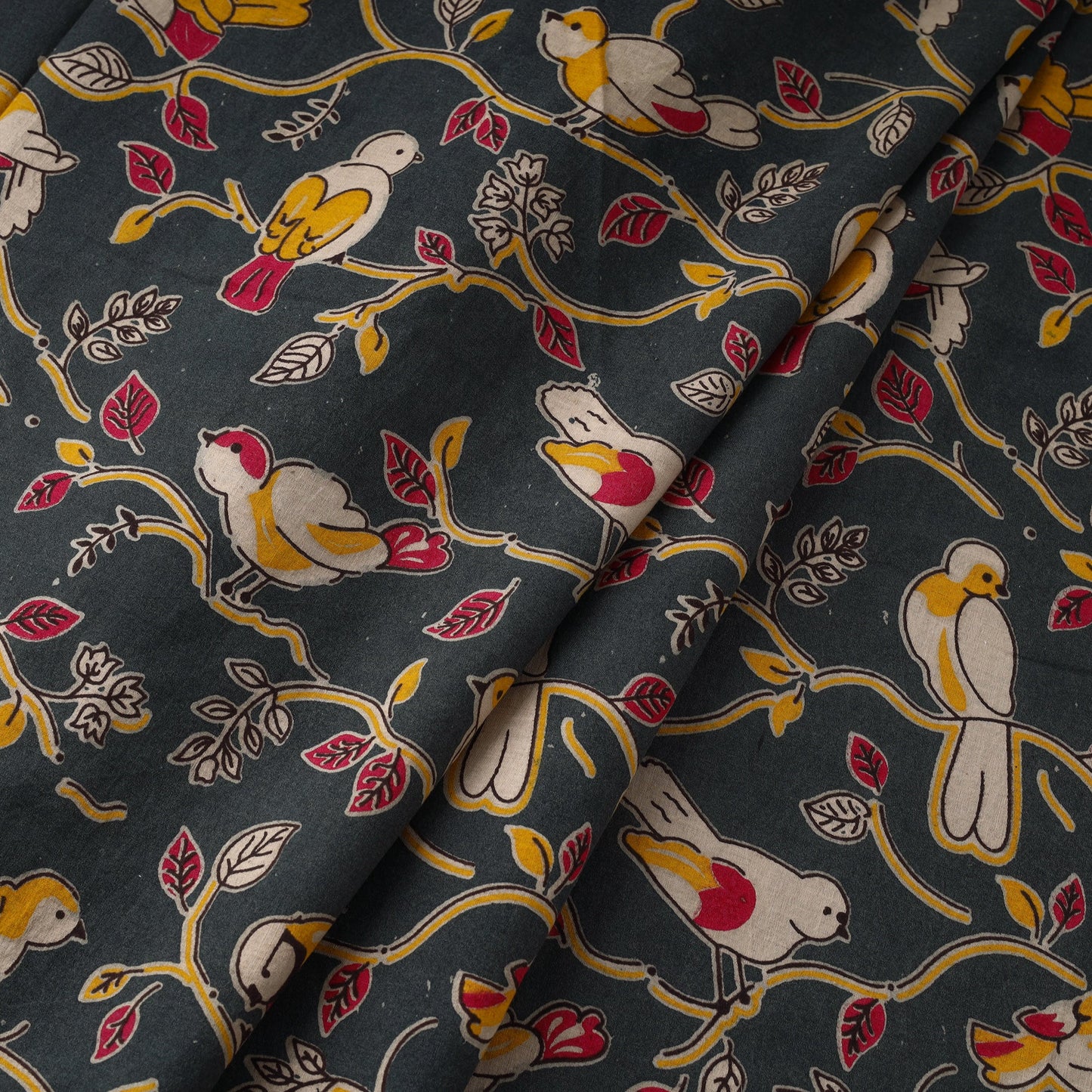 Buy Printed Cotton Kalamkari Fabric Online
