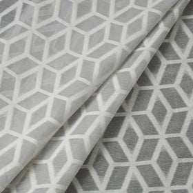  Pure Banarasi Handwoven Cutwork Buti Cotton Fabric 