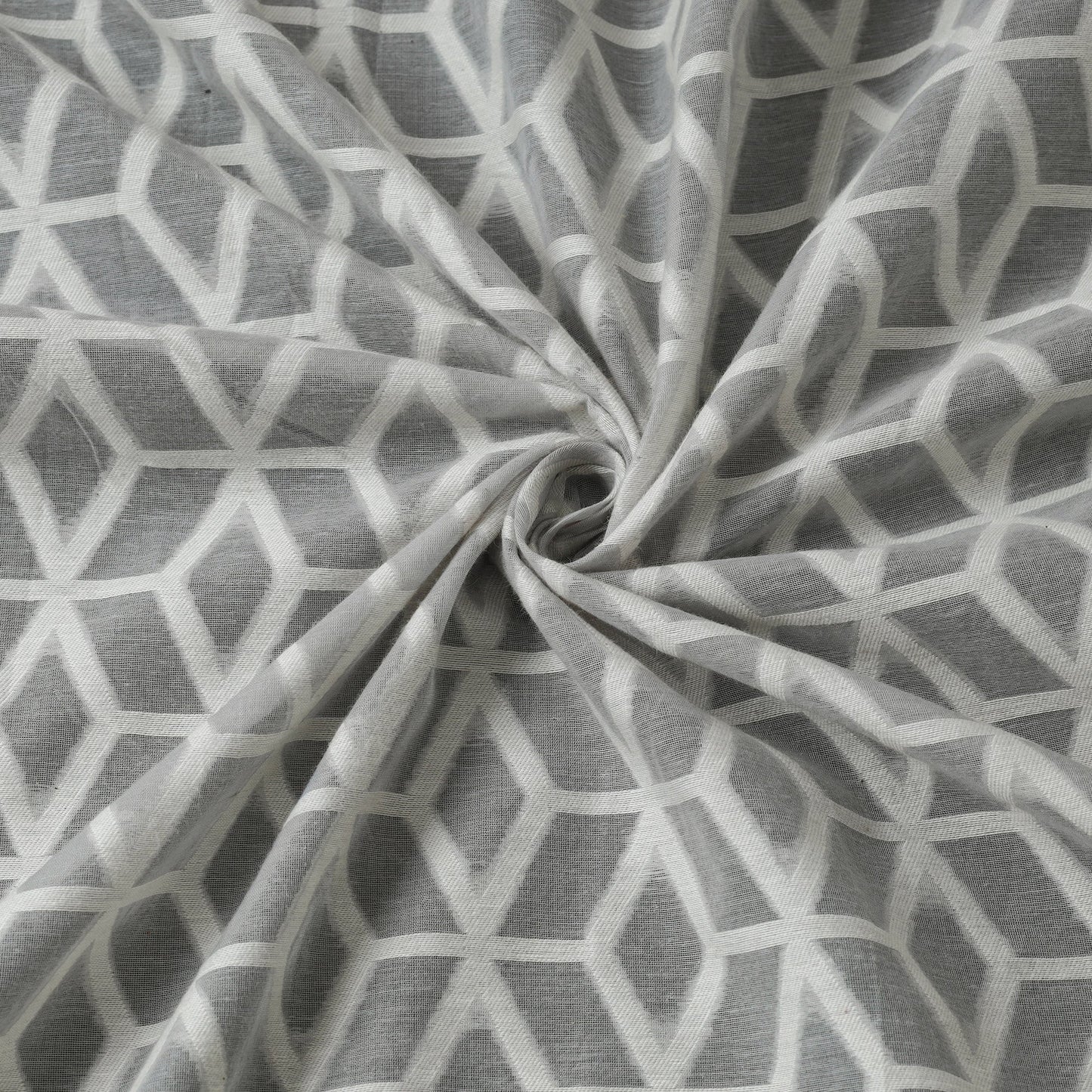  Pure Banarasi Handwoven Cutwork Buti Cotton Fabric 