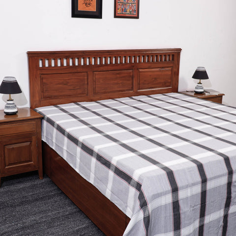 Buy Pure Handloom Cotton Double Bed Cover Online at iTokri.com