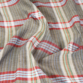 Buy Grey Pure Handloom Double Cotton Bed Sheet