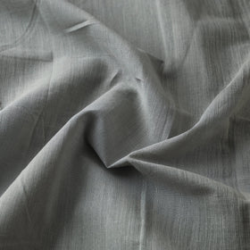 Grey Pure Handloom Godavari Cotton Fabric 