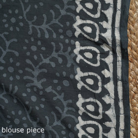 Pure mul cotton hand block batik print saree 39