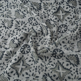 Pure mul cotton kutch hand block batik print fabric 04