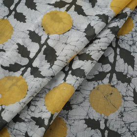 Pure mul cotton kutch hand block batik print fabric 12