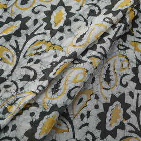 Pure mul cotton kutch hand block batik print fabric 14