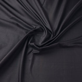 Grey - pure silk plain fabric 04 - handcrafted