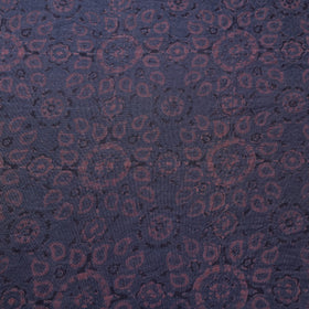 Grey - pure wool handloom natural dyed fabric 10