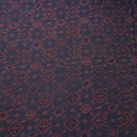 Grey - pure wool handloom natural dyed fabric 22