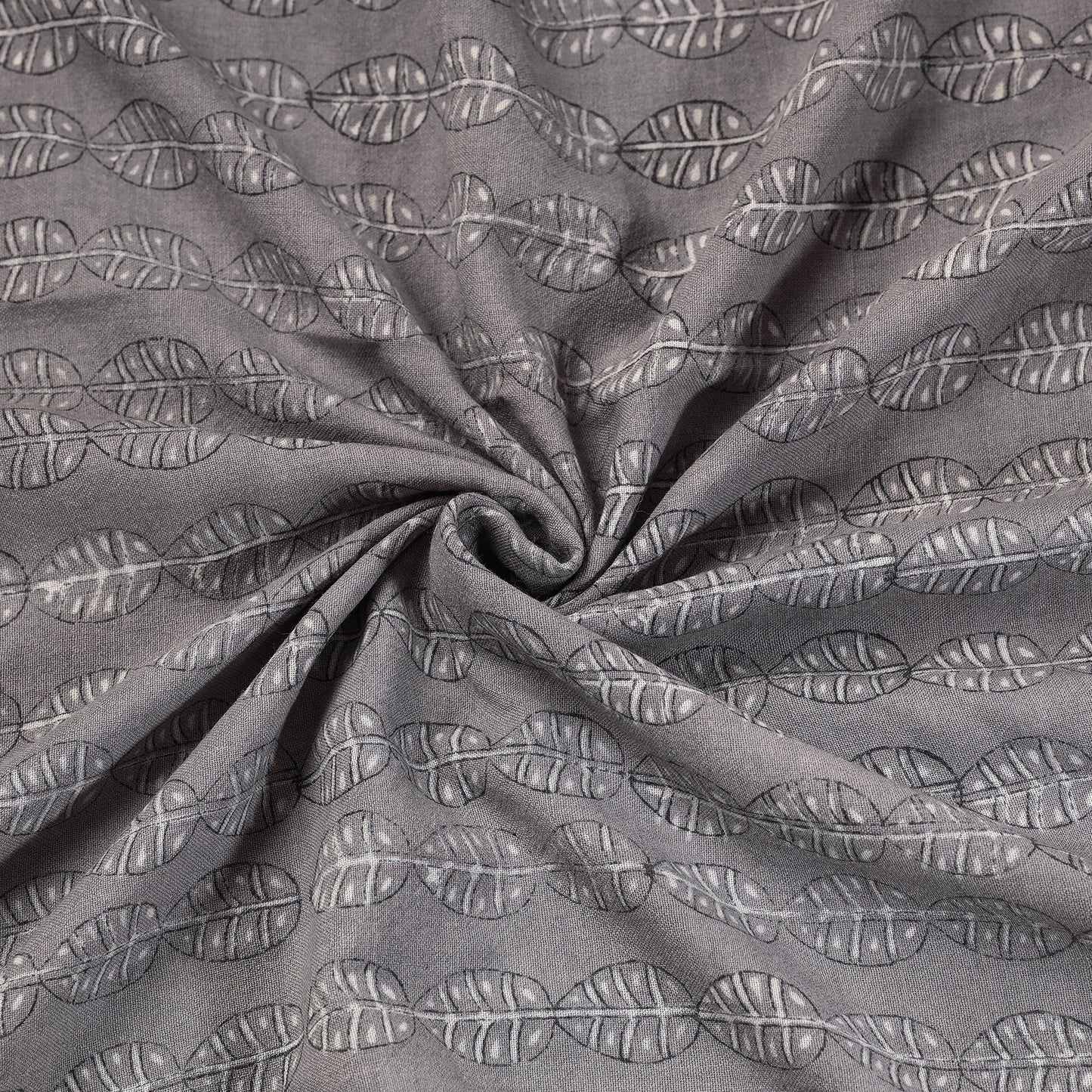  Pure Wool Handloom Special Akola Hand Block Printed Fabric 