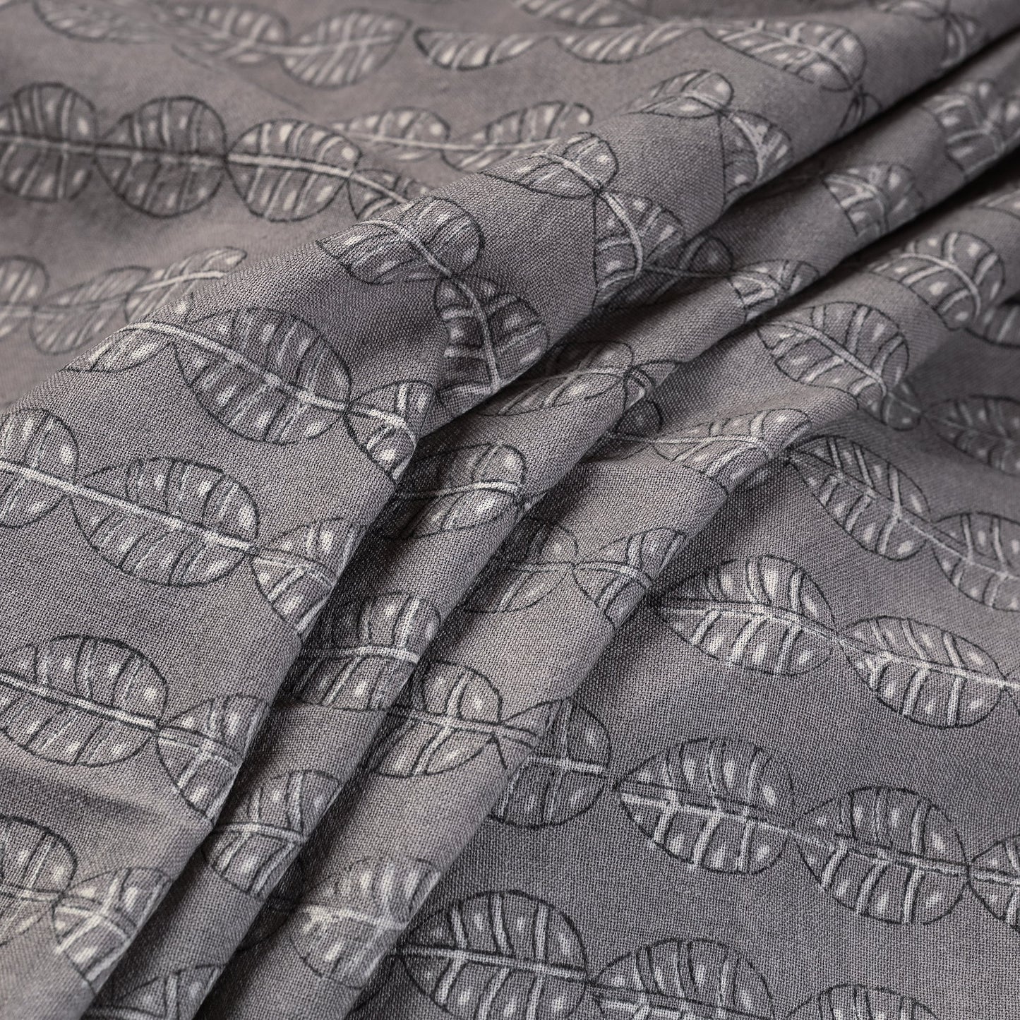  Pure Wool Handloom Special Akola Hand Block Printed Fabric 