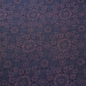 Grey - pure wool handloom natural dyed fabric 10