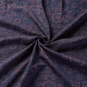 Grey - pure wool handloom natural dyed fabric 10