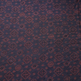 Grey - pure wool handloom natural dyed fabric 22