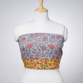 Block Printed Blouse Piece