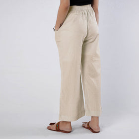 Buy Running Stitch Cotton Palazzo by iTokri Casuals Online at iTokri.com