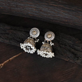 Saanjh Saaj Classic German Silver Necklace Set