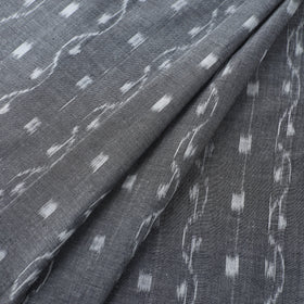 Grey Sambalpuri Ikat Cotton Fabric