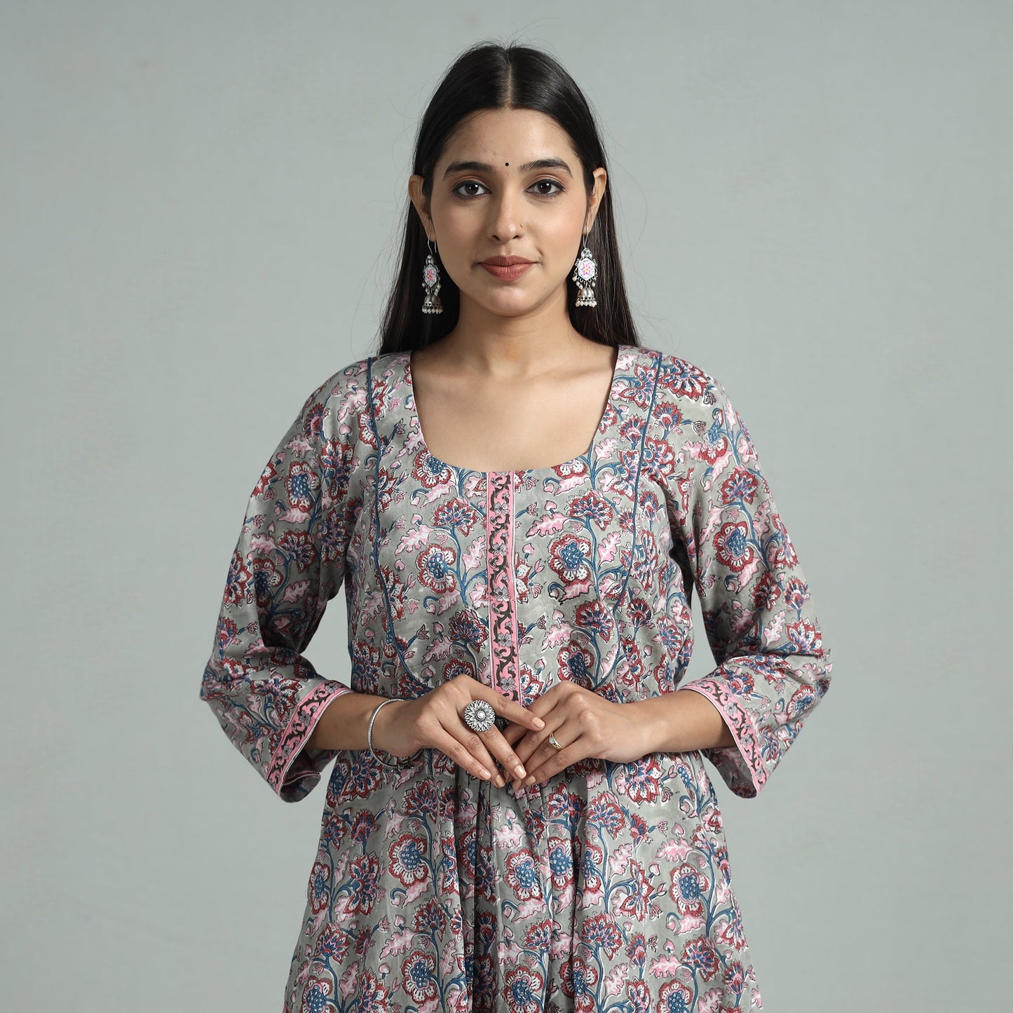 Sanganeri Block Printed Kurta