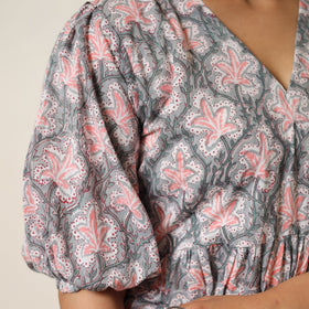 Buy Sanganeri Block Printed Cotton Co-Ord Set 30 Online at iTokri.com