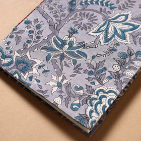  Sanganeri Fabric Cover Handmade Paper Notebook 