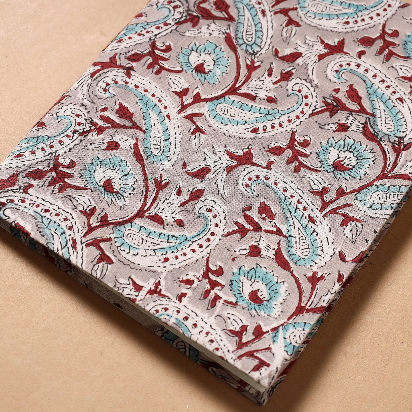  Sanganeri Fabric Cover Handmade Paper Notebook 
