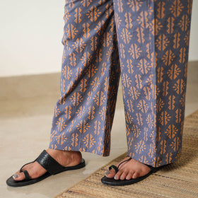 Buy Sanganeri Block Printed Cotton Kurta with Palazzo & Dupatta Set 13 Online at iTokri.com