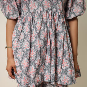 Buy Sanganeri Block Printed Cotton Co-Ord Set 30 Online at iTokri.com
