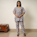 Buy Sanganeri Block Printed Cotton Co-Ord Set 30 Online at iTokri.com