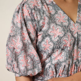 Buy Sanganeri Block Printed Cotton Co-Ord Set 30 Online at iTokri.com