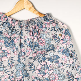  Sanganeri Block Printed Cotton Unisex Boxer/Shorts 